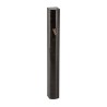 Black Aluminum Mezuzah Case with gray pinstripe... | Aluminium Mezuzah