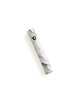 Marble Mezuzah Case Black and White with Black ... | Aluminium Mezuzah