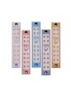 Agayof Mezuzah Case Twelve Stars of David in Li... | Aluminium Mezuzah