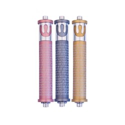 Agayof Cylinder Mezuzah Case Shema and Curving ... | Aluminium Mezuzah