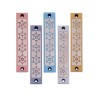 Agayof Mezuzah Case Four Stars of David in Ligh... | Aluminium Mezuzah