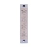 Agayof Mezuzah Case Four Stars of David in Ligh... | Aluminium Mezuzah