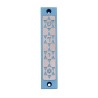 Agayof Mezuzah Case Four Stars of David in Ligh... | Aluminium Mezuzah