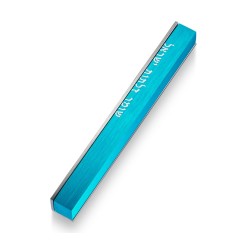 Adi Sidler Mezuzah Case Guardian of Doors of Is... | Aluminium Mezuzah