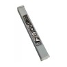 Gray Aluminum Mezuzah Case Metal Shin Fig Design | Aluminium Mezuzah