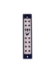 Agayof Mezuzah case Twelve Stars of David in Da... | Aluminium Mezuzah