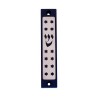 Agayof Mezuzah case Twelve Stars of David in Da... | Aluminium Mezuzah
