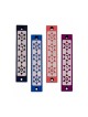 Agayof Mezuzah Case with Four Stars of David in... | Aluminium Mezuzah