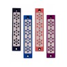 Agayof Mezuzah Case with Four Stars of David in... | Aluminium Mezuzah