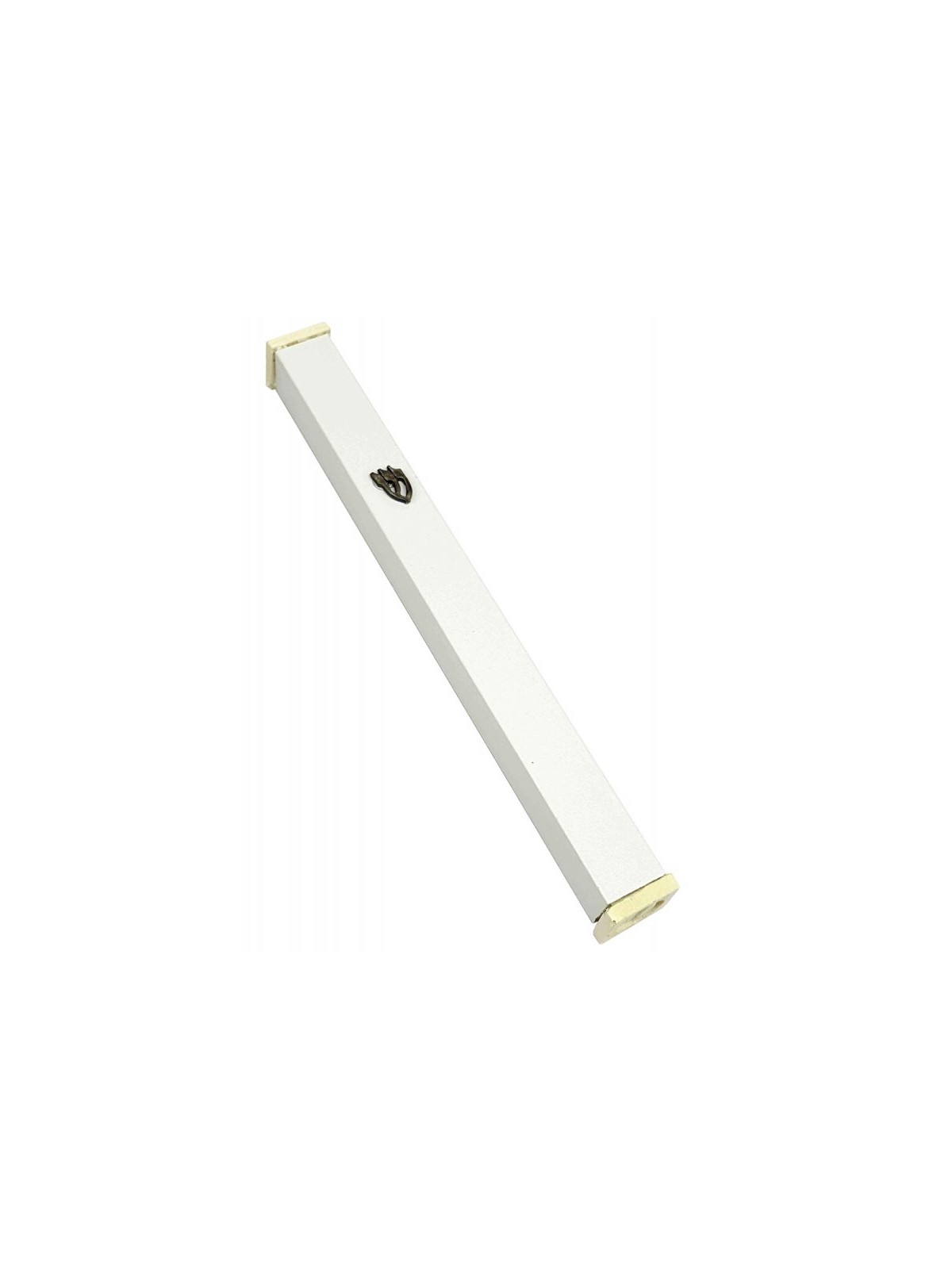 Classic White Aluminum Mezuzah Case Decorative ... | Aluminium Mezuzah