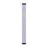 Agayof Pillar Mezuzah Case with Curving Shin Li... | Aluminium Mezuzah
