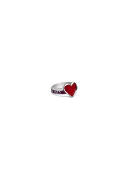 Love and Soul Heart Ring , Tu B'Av Gifts , Israeli Judaica