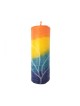 Pilier décoratif fait à la main Bougie Havdalah Vert... | Bougies de la Havdala