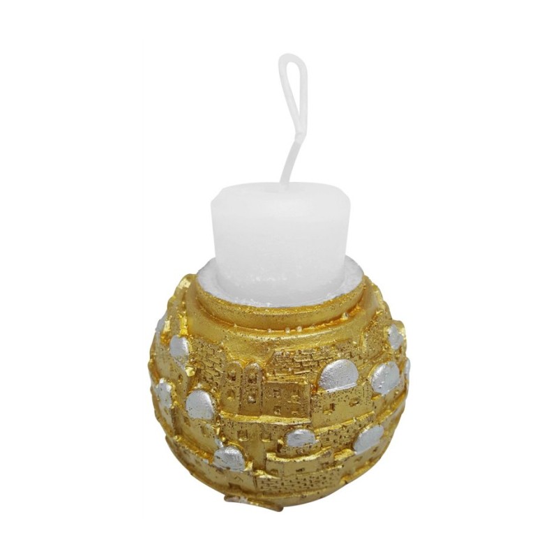 Decorative Handcrafted Havdalah Candle Jerusalem... | Havdalah Candles