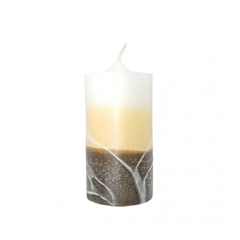 Decorative Handcrafted Pillar Havdalah Candle Al... | Havdalah Candles