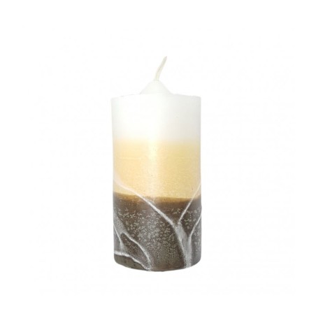 Decorative Handcrafted Pillar Havdalah Candle Al... | Havdalah Candles