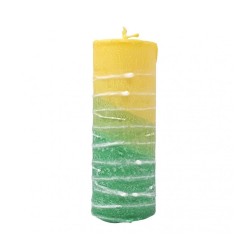 Decorative Handcrafted Pillar Havdalah Candle Gr... | Havdalah Candles