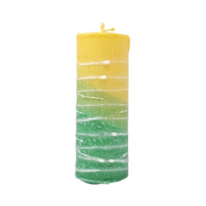 Decorative Handcrafted Pillar Havdalah Candle Gr... | Havdalah Candles