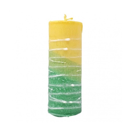 Decorative Handcrafted Pillar Havdalah Candle Gr... | Havdalah Candles
