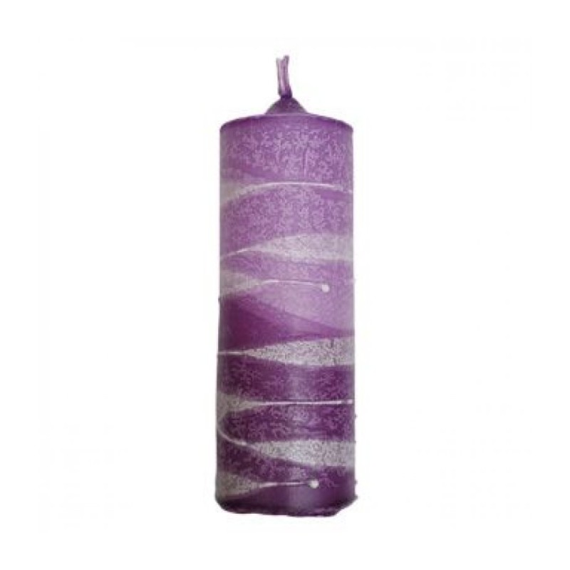 Decorative Handcrafted Pillar Havdalah Candle Pu... | Havdalah Candles
