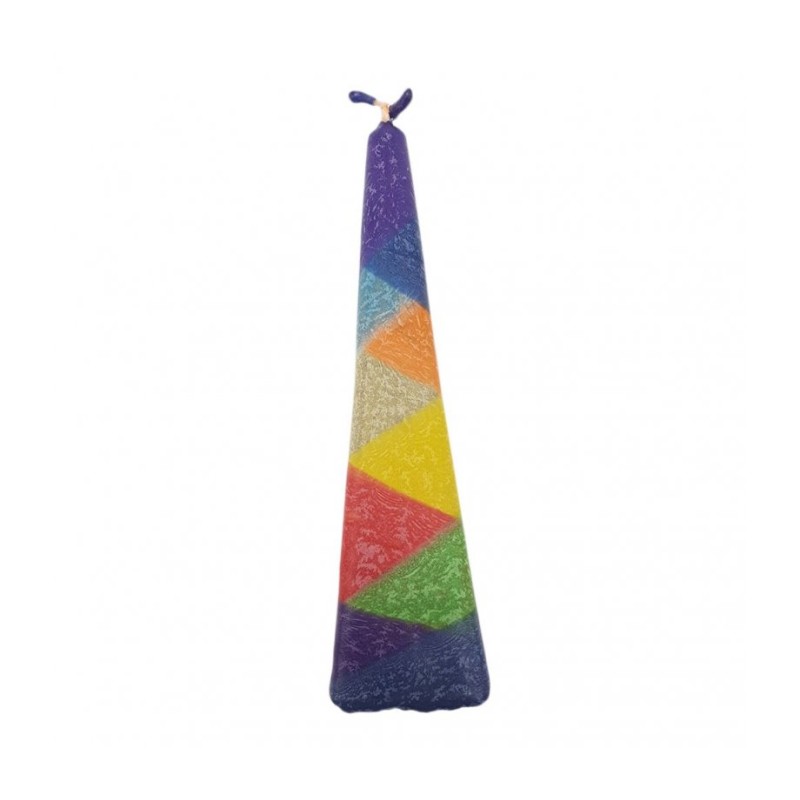 Galilee Style Handmade Pyramid Havdalah Candle M... | Havdalah Candles