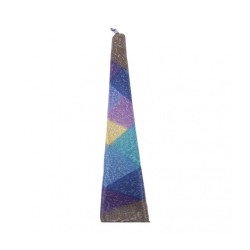 Galilee Style Handmade Pyramid Havdalah Candle C... | Havdalah Candles