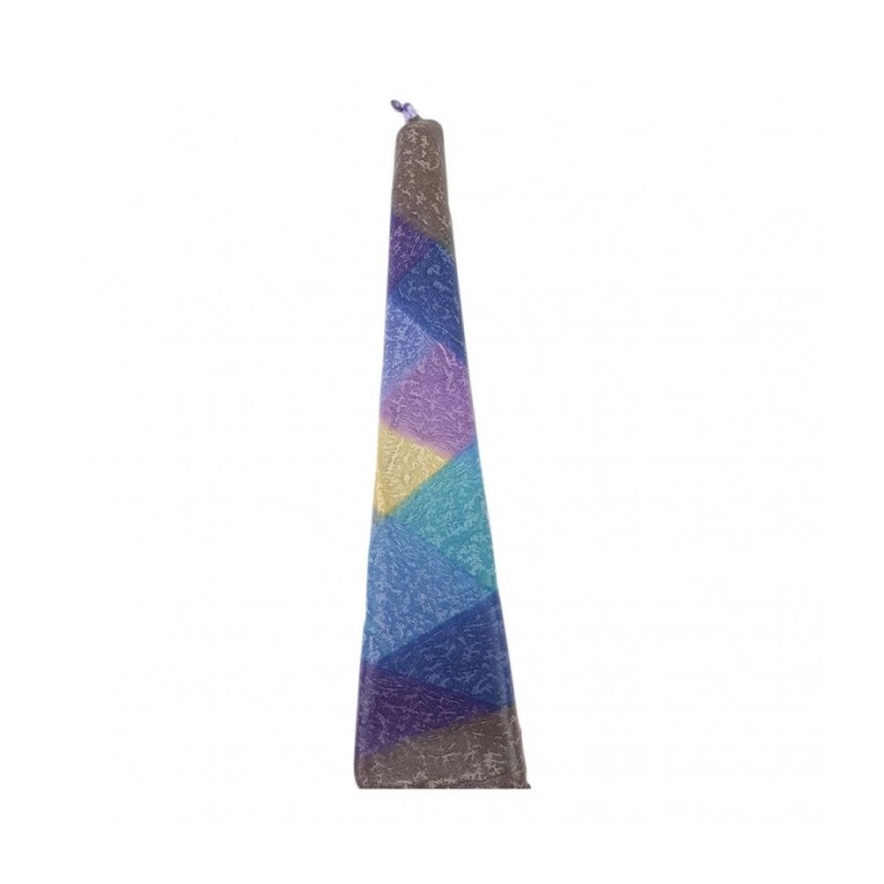 Galilee Style Handmade Pyramid Havdalah Candle C... | Havdalah Candles