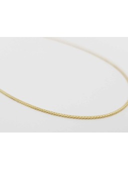 Thin 18" Wheat Rolo Chain Necklace , Jewish Wedding Gifts , Israeli Ju