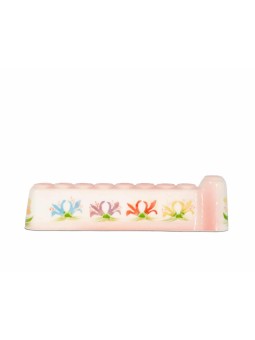 Colorful Train Ceramic Menorah , Tu B'Av Gifts , Israeli Judaica