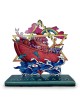 Multicolor Noah's Ark Hanukkah Menorah with Star o , Colorful Hanukkah