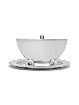 Modern Aluminum Menorah that Transforms into Candl , Jewish Wedding Gi