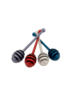Designer Anodized Aluminum Honey Spoon , Birth &amp; Brit Mila , Israe