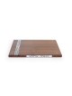 Personalized Mahogany Wood & Silver Challah Board , Shabbat Gifts , Is