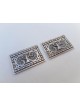 Classic Rectangular Filigree Menorah Tallit Clips , Passover Gifts , I
