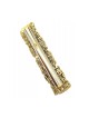 Silver and Gold Plated Jerusalem Mezuzah | Silver Mezuzah