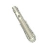 Silver Plated Hamsa Mezuzah | Silver Mezuzah