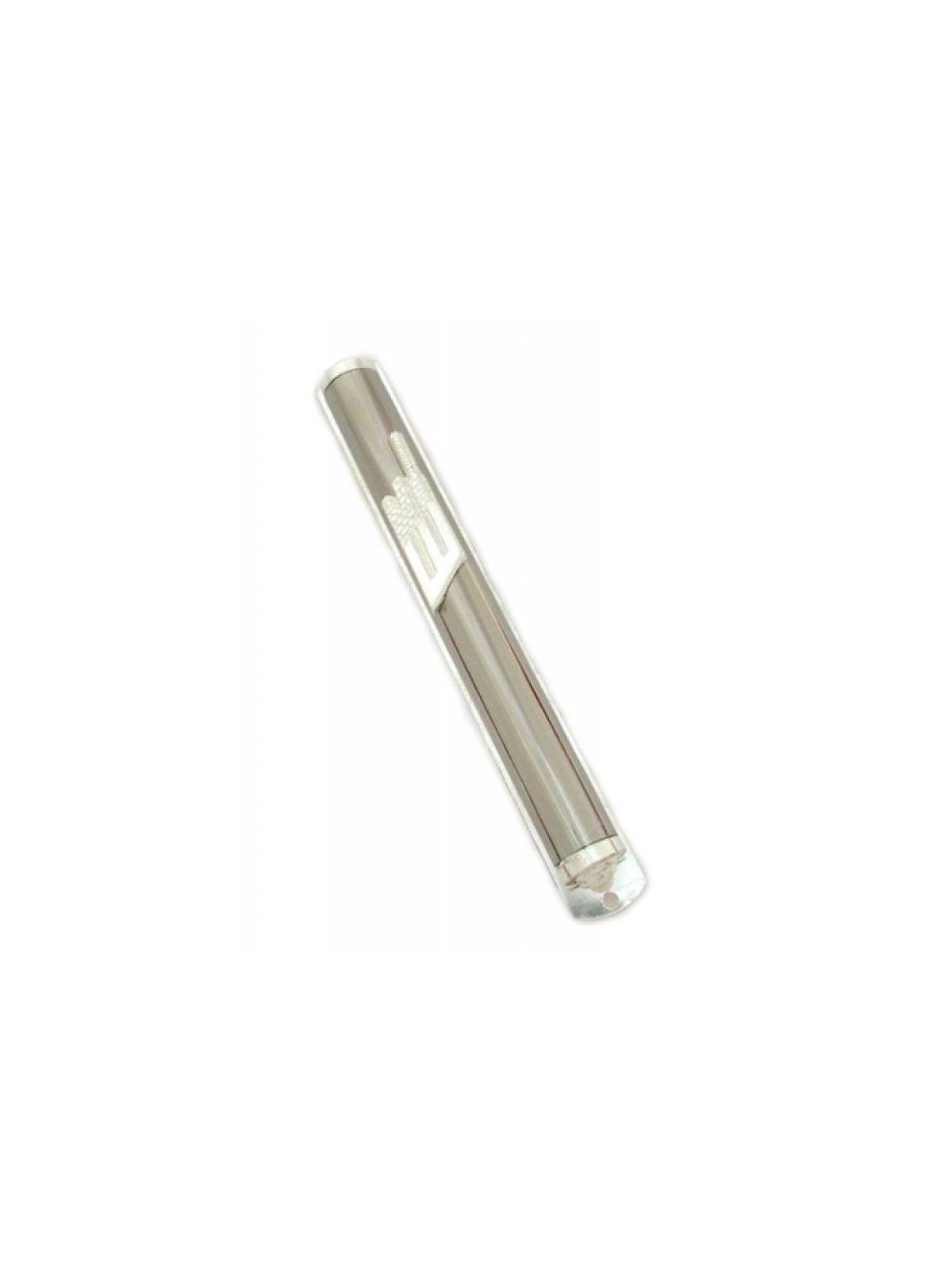 Modern Silver Plated Jerusalem Wall Mezuzah | Silver Mezuzah