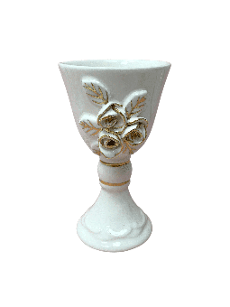 Modern Ceramic Kiddush Cup , Passover Gifts , Israeli Judaica
