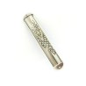Silver Plated Jerusalem Wall Mezuzah with Shin | Silver Mezuzah