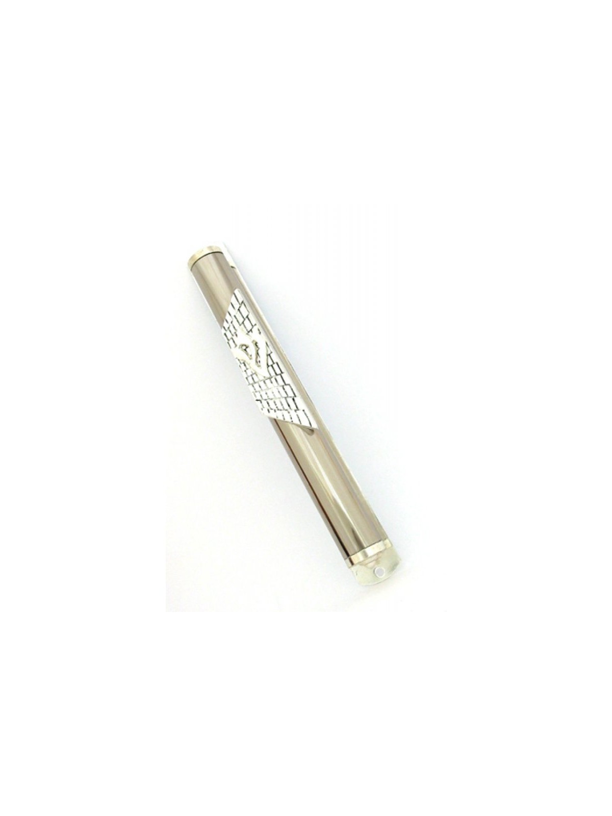 Silver Plated Jerusalem Western Wall Mezuzah | Silver Mezuzah