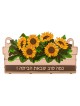 Dorit Judaica Wall Hanging Sculpture of Sunflow... | Table Decorations