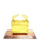 Ark of the Covenant Sculpture with Poles and Cherubim G... | Figurines