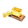 Ark of the Covenant Sculpture with Poles and Cherubim G... | Figurines