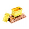 Ark of the Covenant Sculpture with Poles and Cherubim G... | Figurines