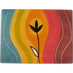 Rectangular Placemat Sunset by Kakadu Art | Table Decorations