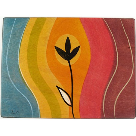 Rectangular Placemat Sunset by Kakadu Art | Table Decorations