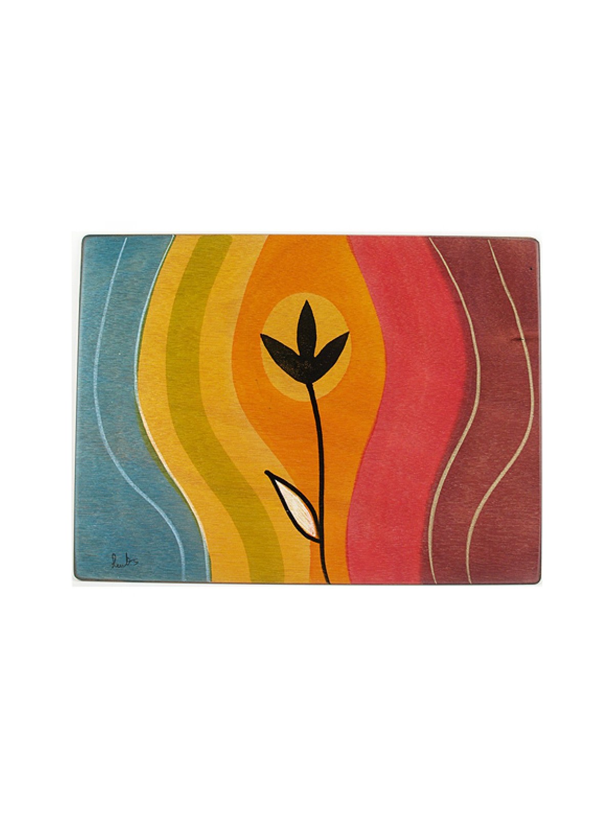 Rectangular Placemat Sunset by Kakadu Art | Table Decorations