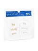 Paire de serviettes Netilat Yadayim pour le lavage des mains Or... | Articles de Chabbat