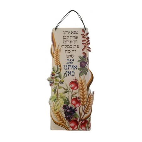 Dorit Judaica Lucite Wall Hanging Seven Sp... | Wall Hangings by Dorit