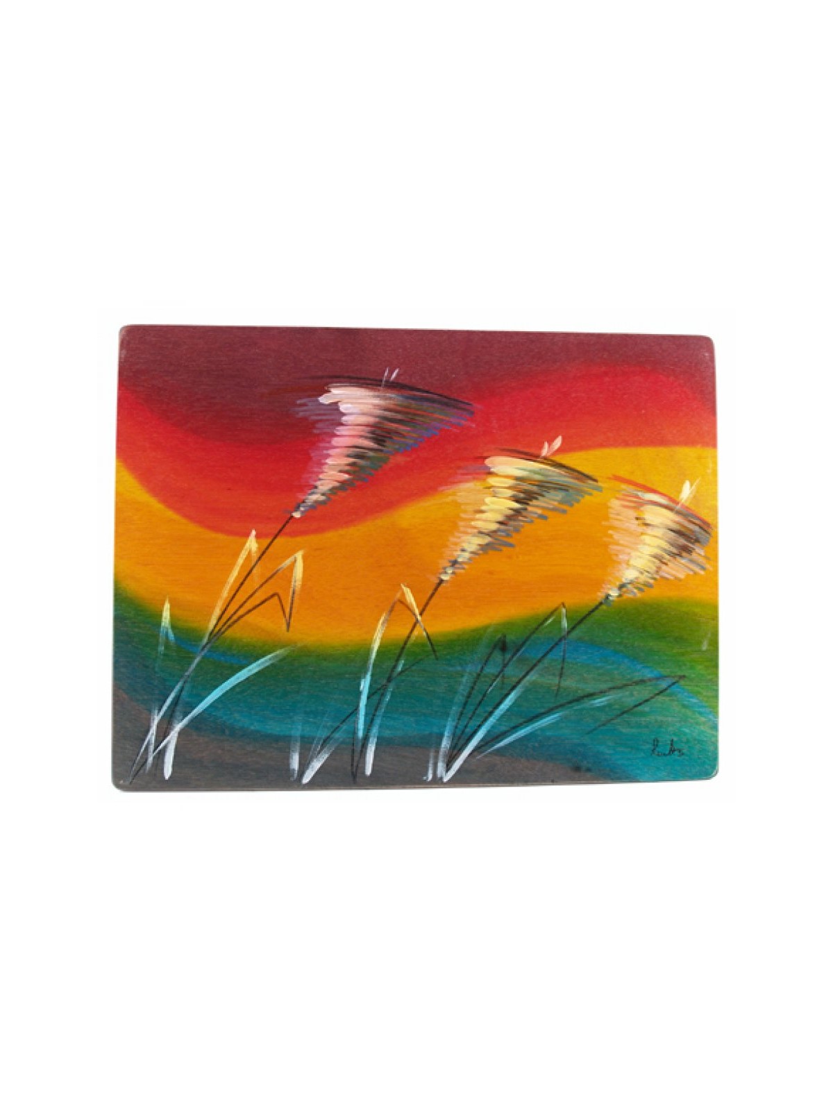 Rectangular Placemat Windy by Kakadu Art | Table Decorations
